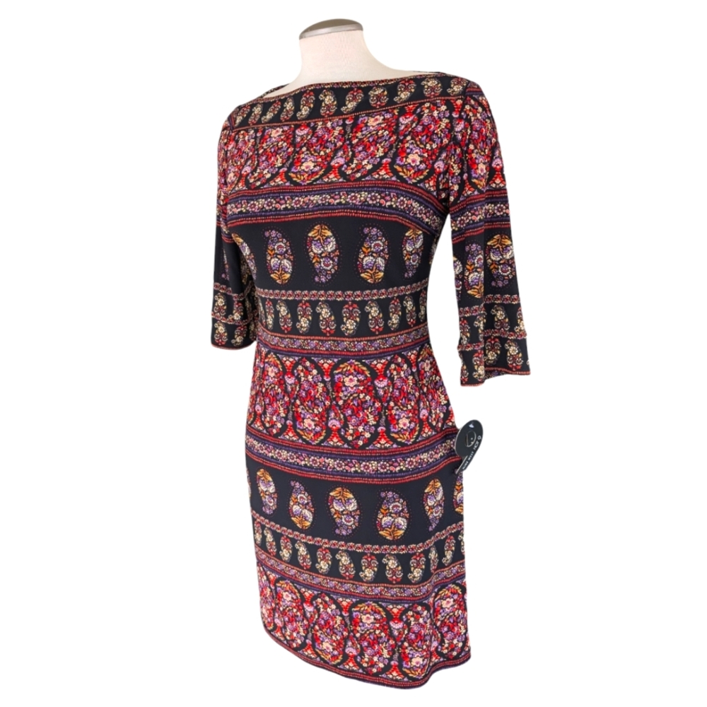 Nine West NWT Patterned Shift Dress size 6/8